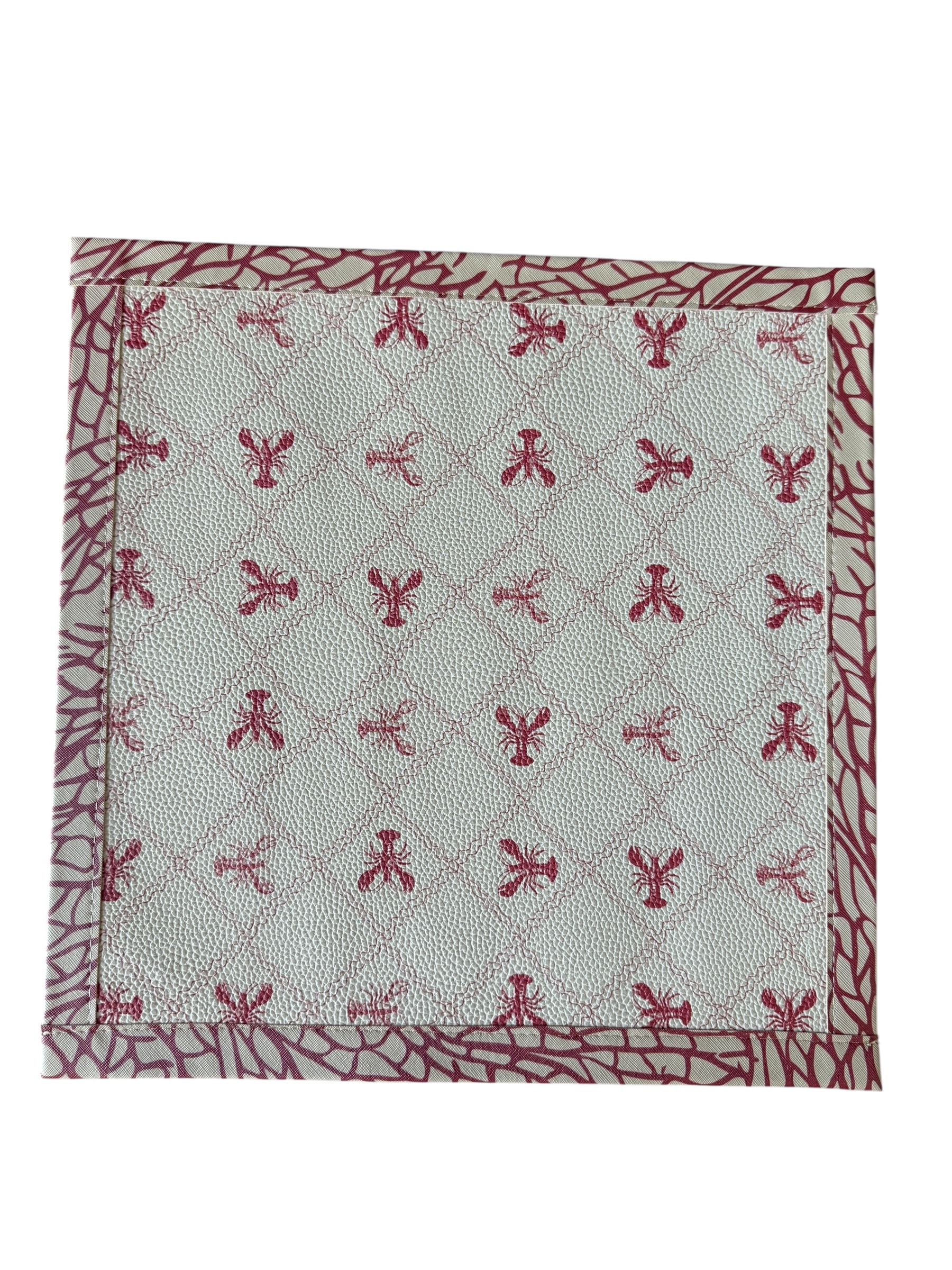 Individual cuadrado élite doble vista, Langosta-langostinos - Image 3