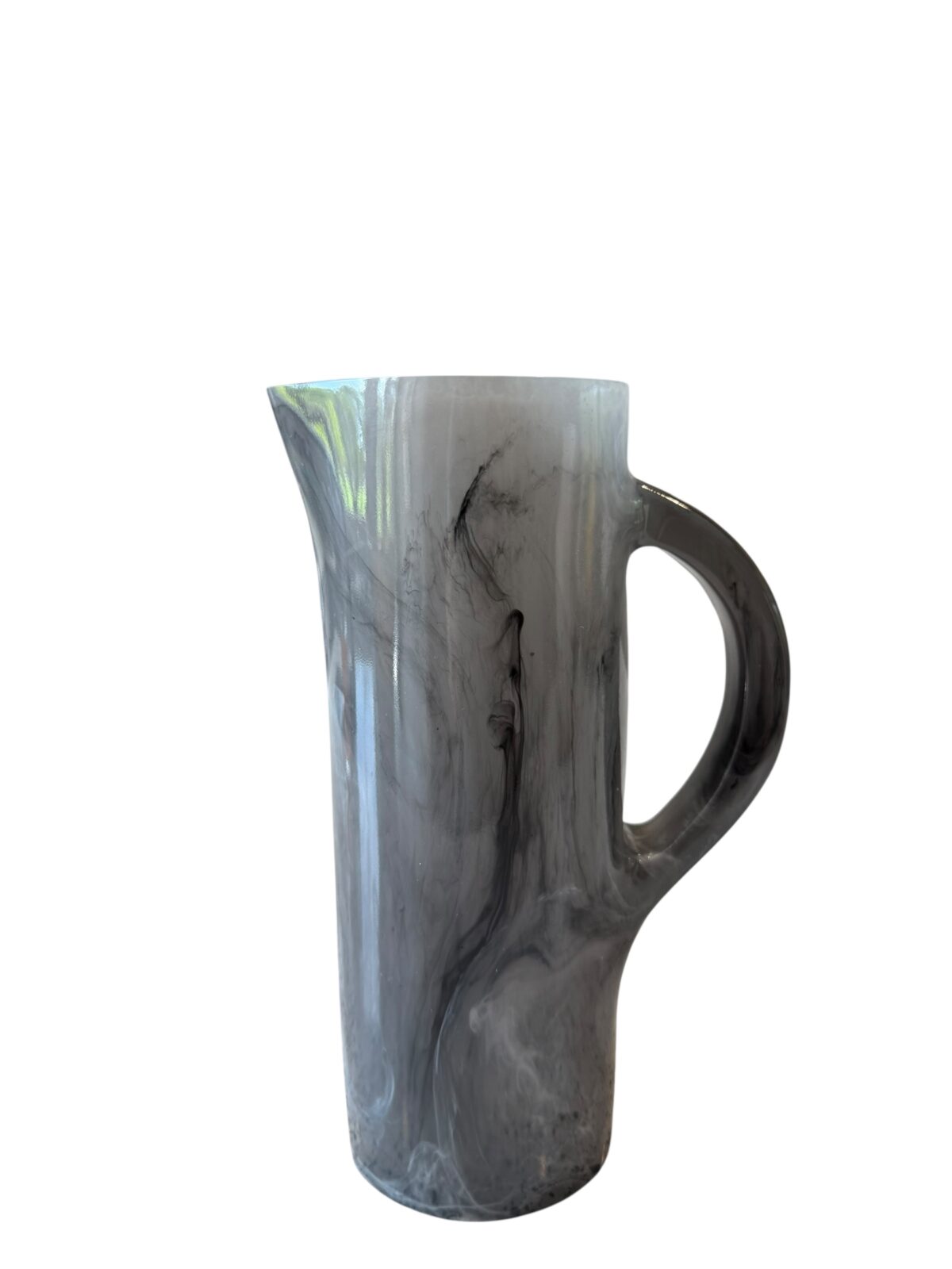 Jarra de resina, color gris