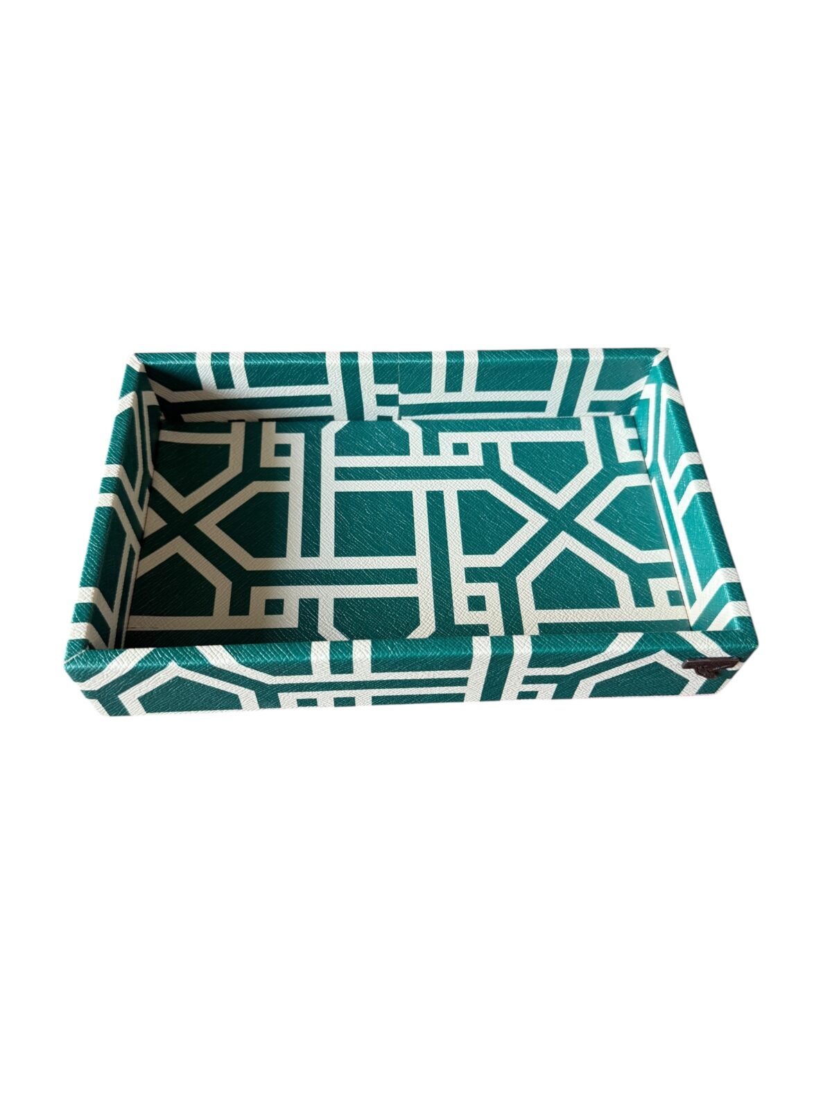 Charola rectangular buró, diseño kiwi
