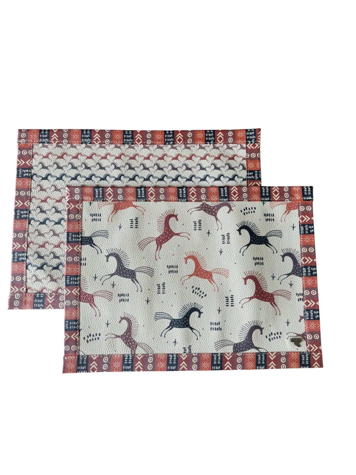 Individual rectangular doble vista, caballo-potro
