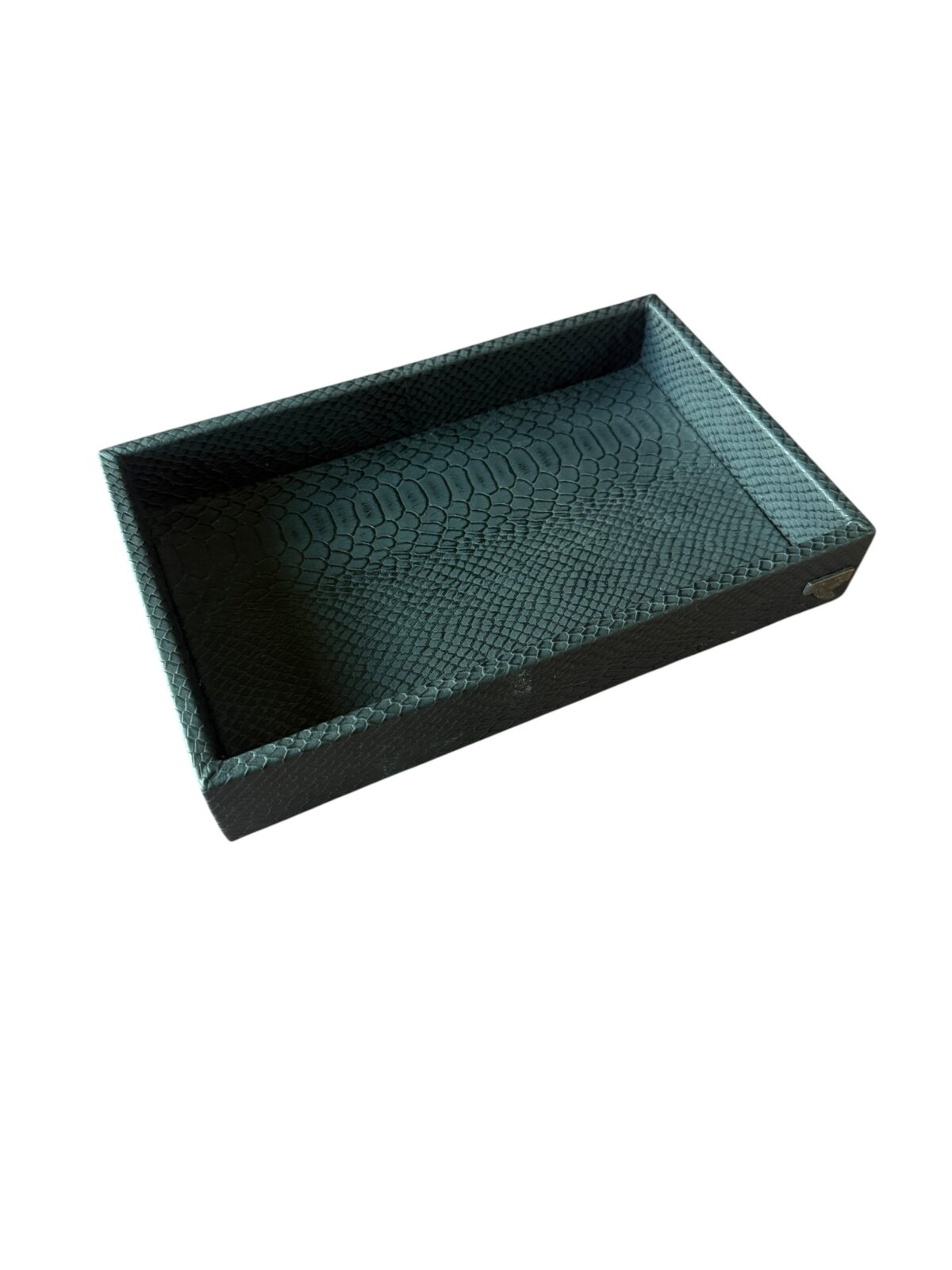 Charola rectangular buró, diseño drilo negro - Image 2