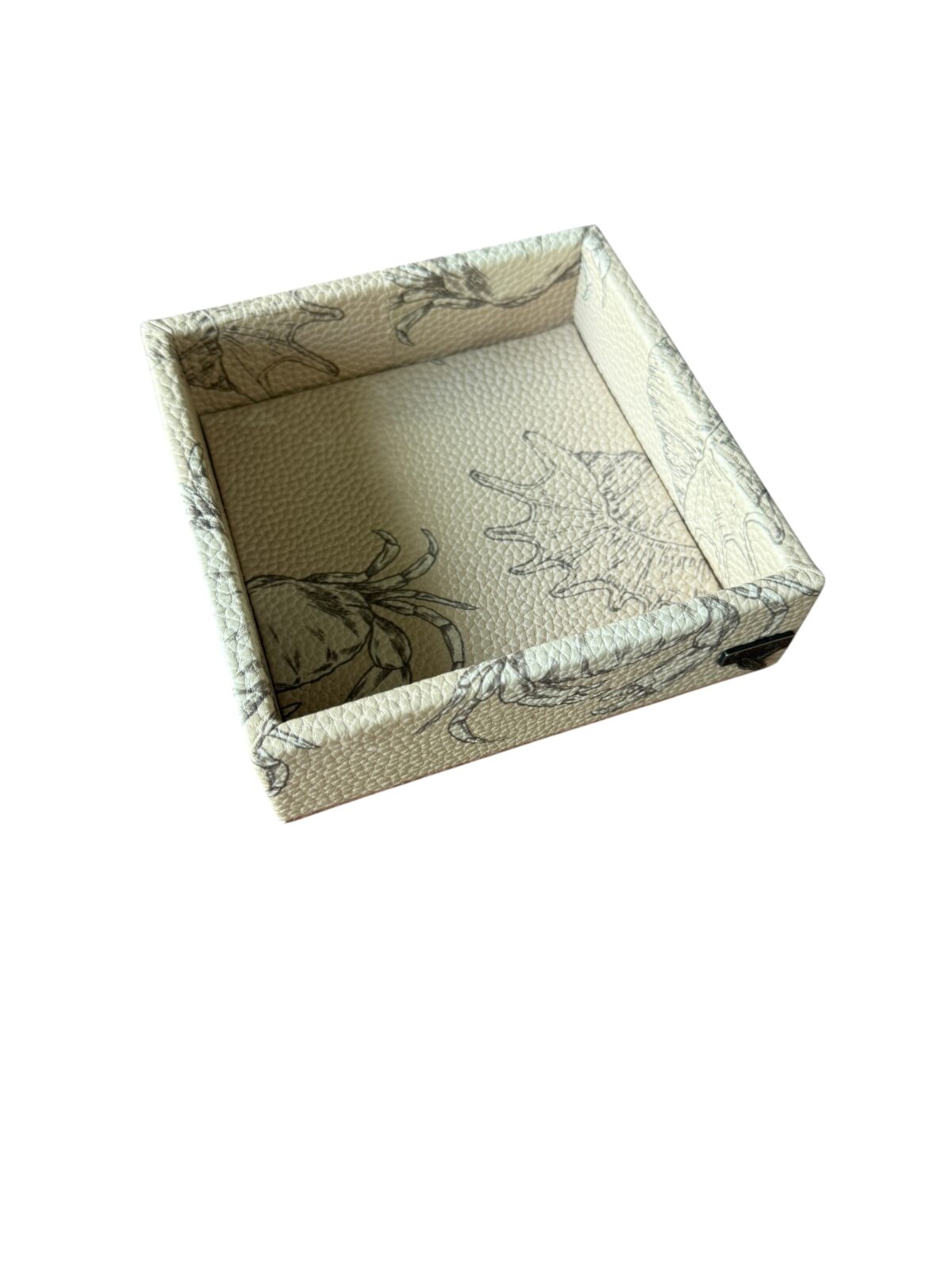 Charola cuadrada cubo, diseño playa - Image 2