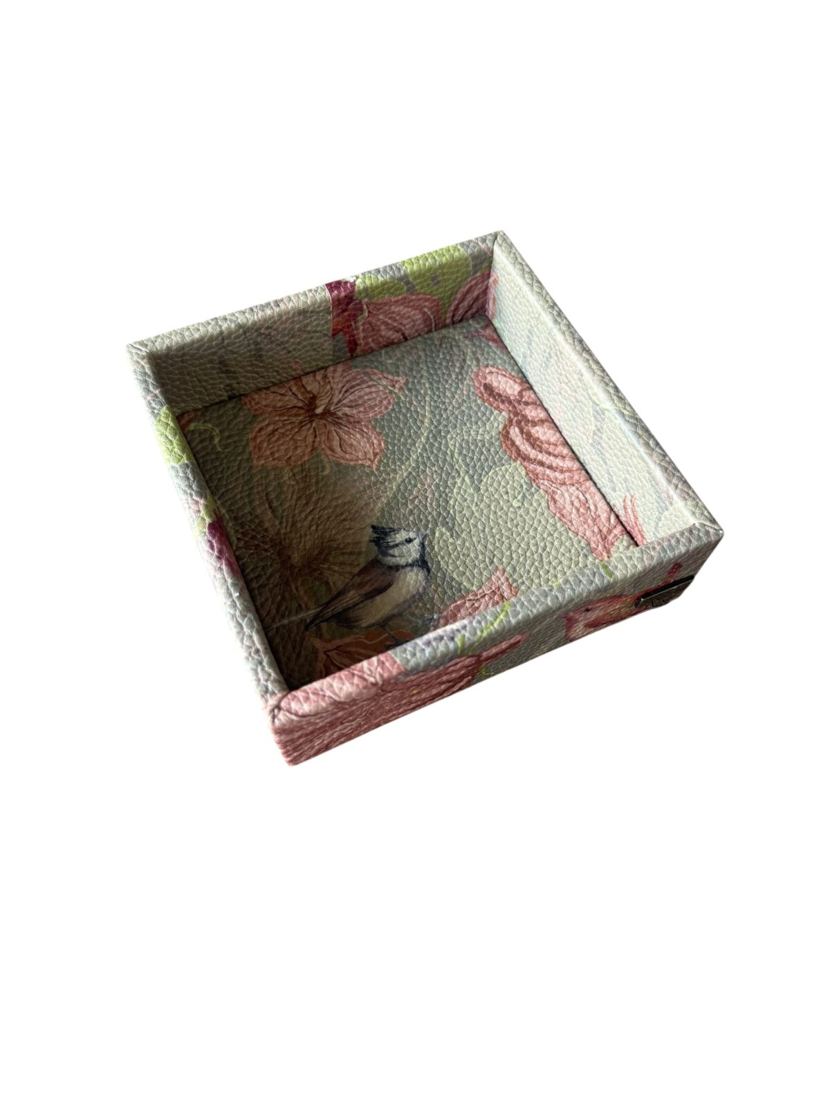 Charola cuadrada cubo, diseño pistilo - Image 2