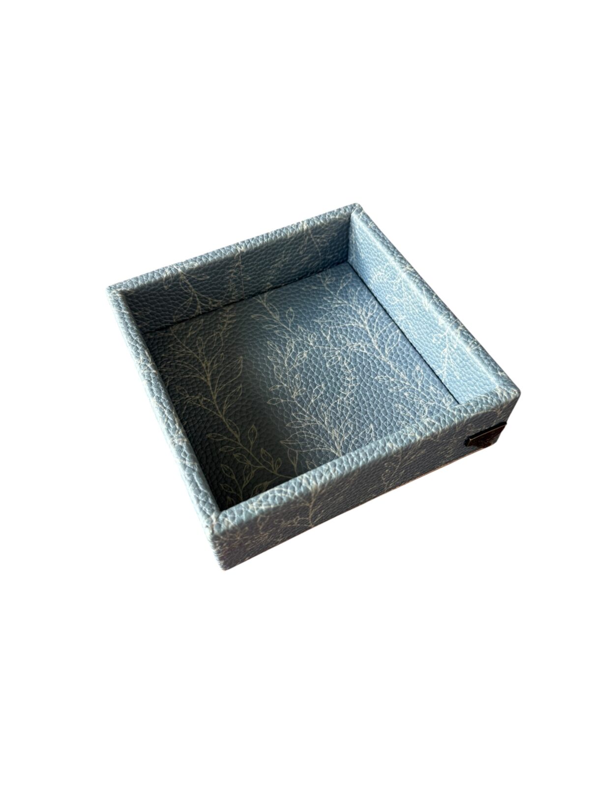 Charola cuadrada cubo, diseño lluvia de verano - Image 2