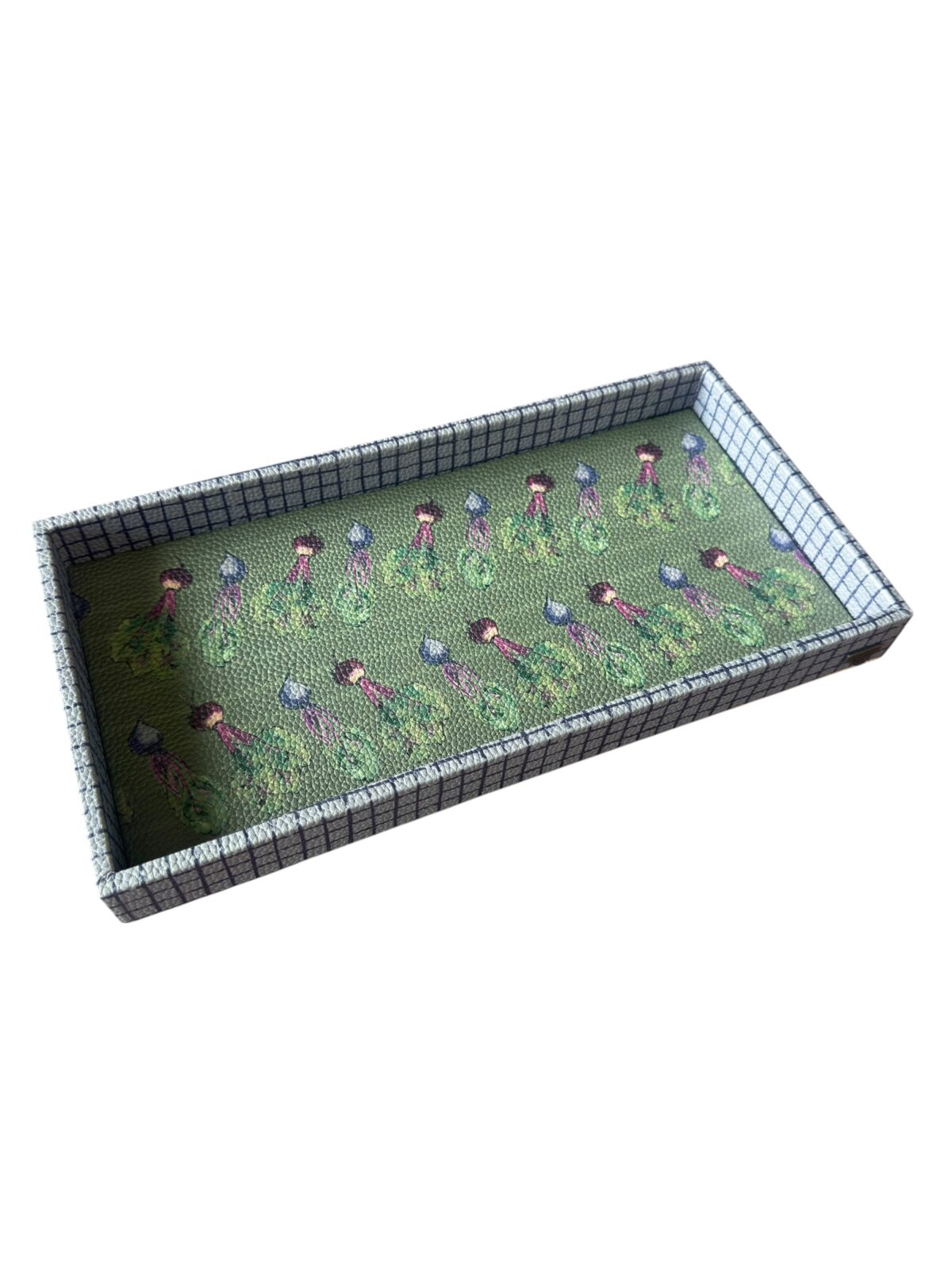 Charola delgada, diseño remolacha - Image 2